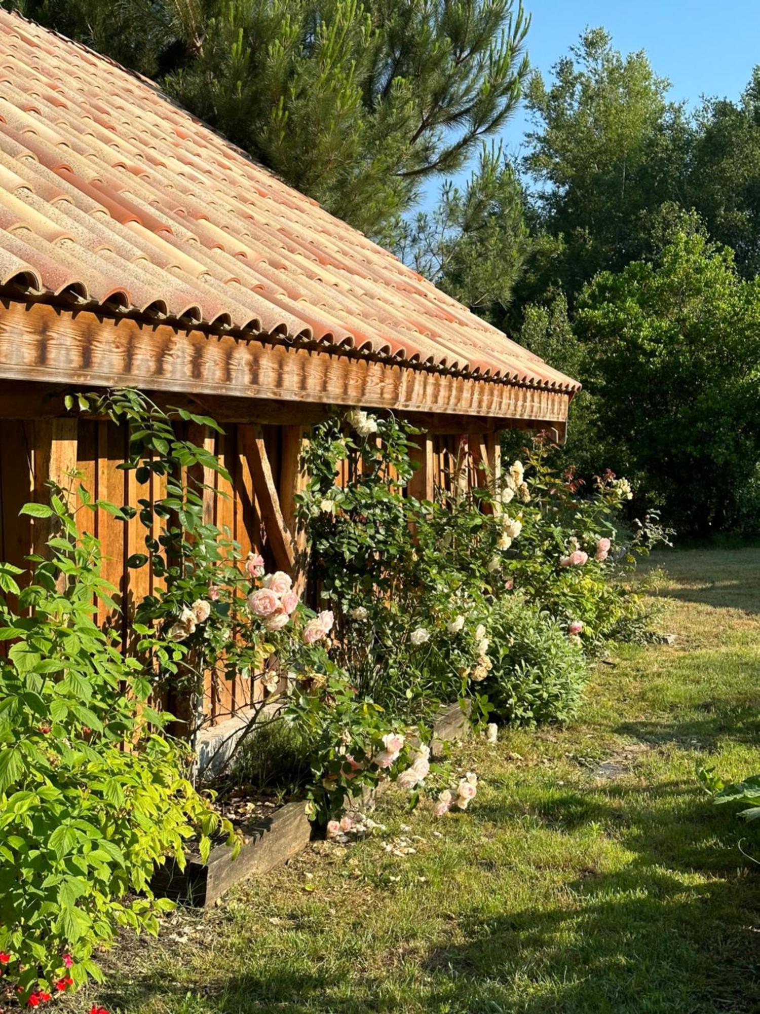 Отель La Ferme Du Miouat Сен-Жюльен-ан-Борн Экстерьер фото